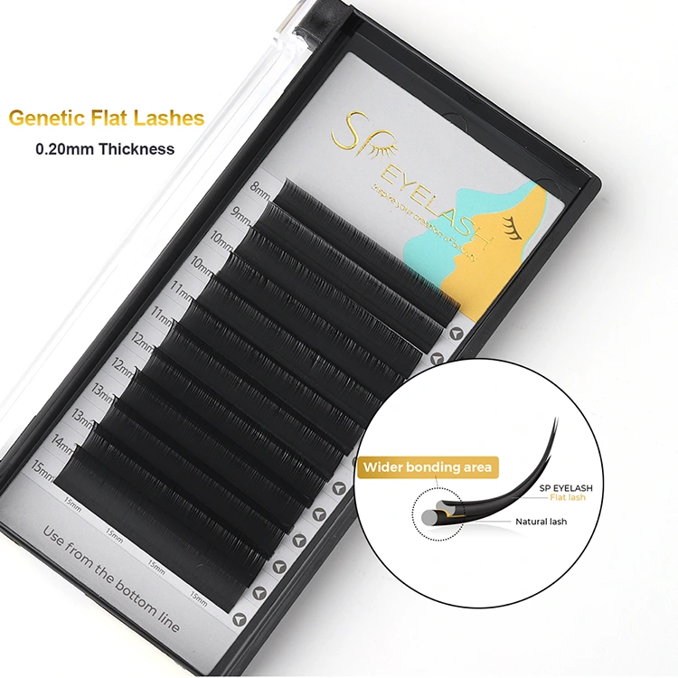Ellipse Flat Lashes Genetik Ultra Lembut 0.20